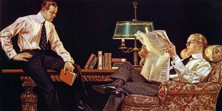 Leyendecker 插画作品