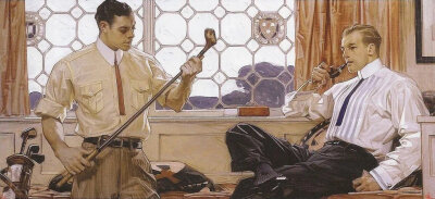 Leyendecker 插画师作品