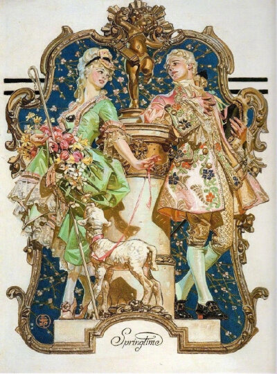 Leyendecker 插画师作品