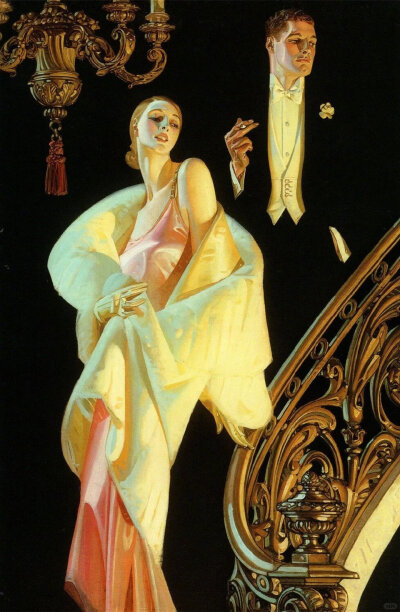 Leyendecker 插画师作品