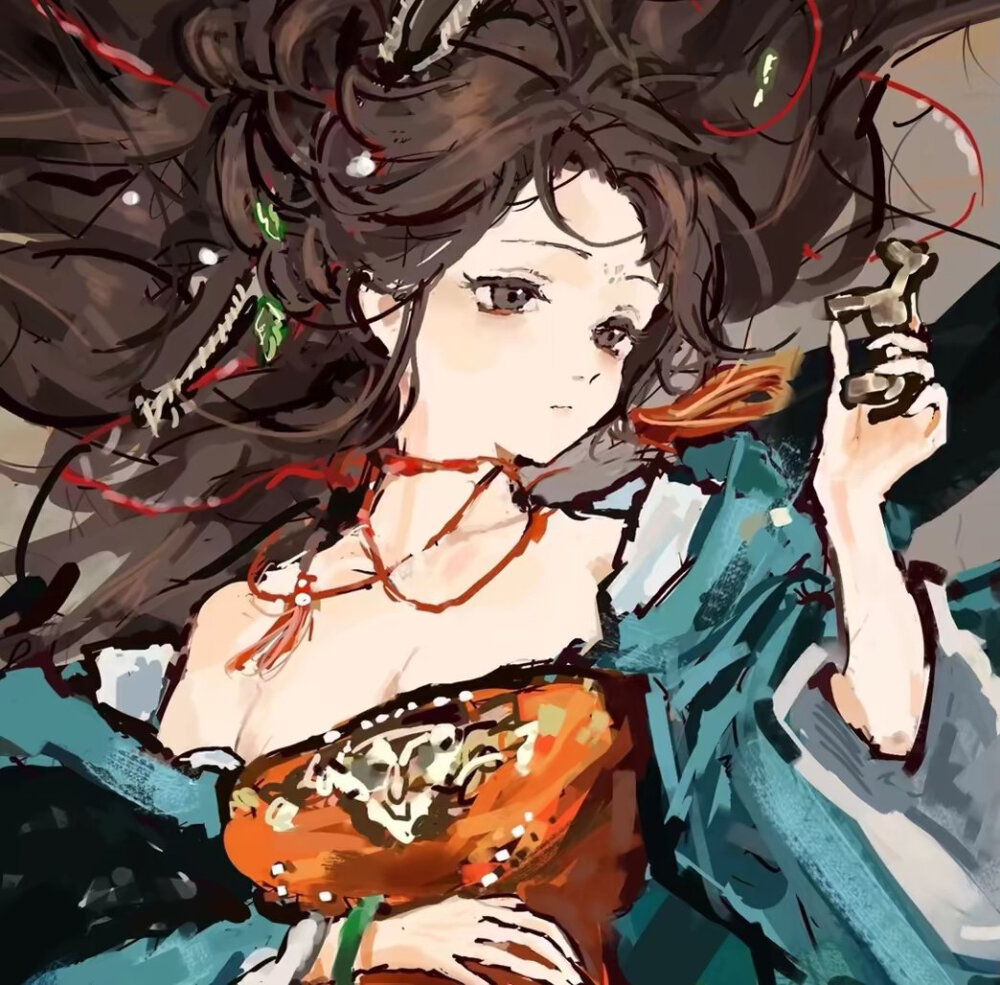 曲娘
少年理应万山载雪，以明月薄之。