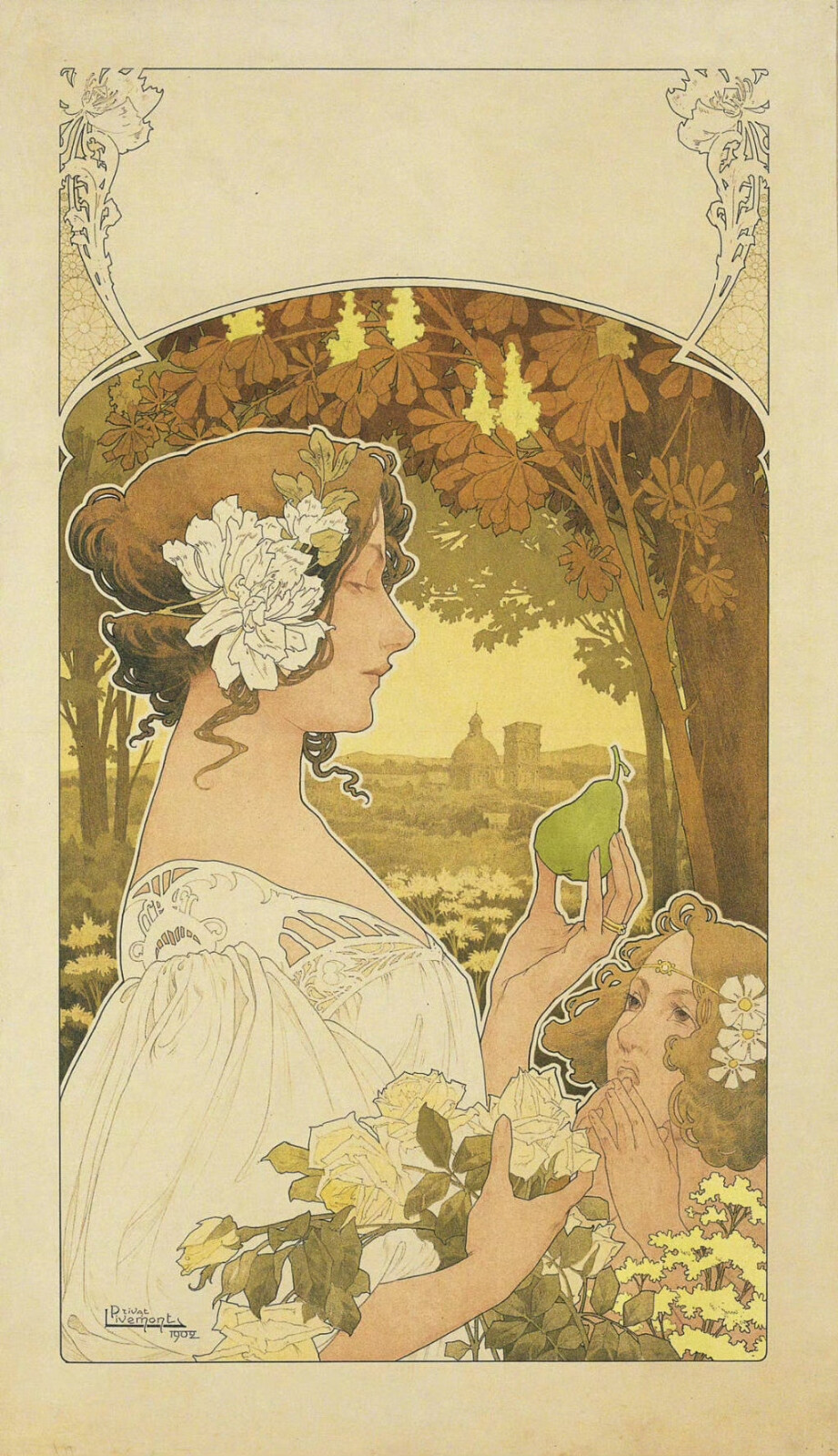 新艺术风格海报设计 ​​​ | 19世纪末 Henri Privat-Livemont ​​​