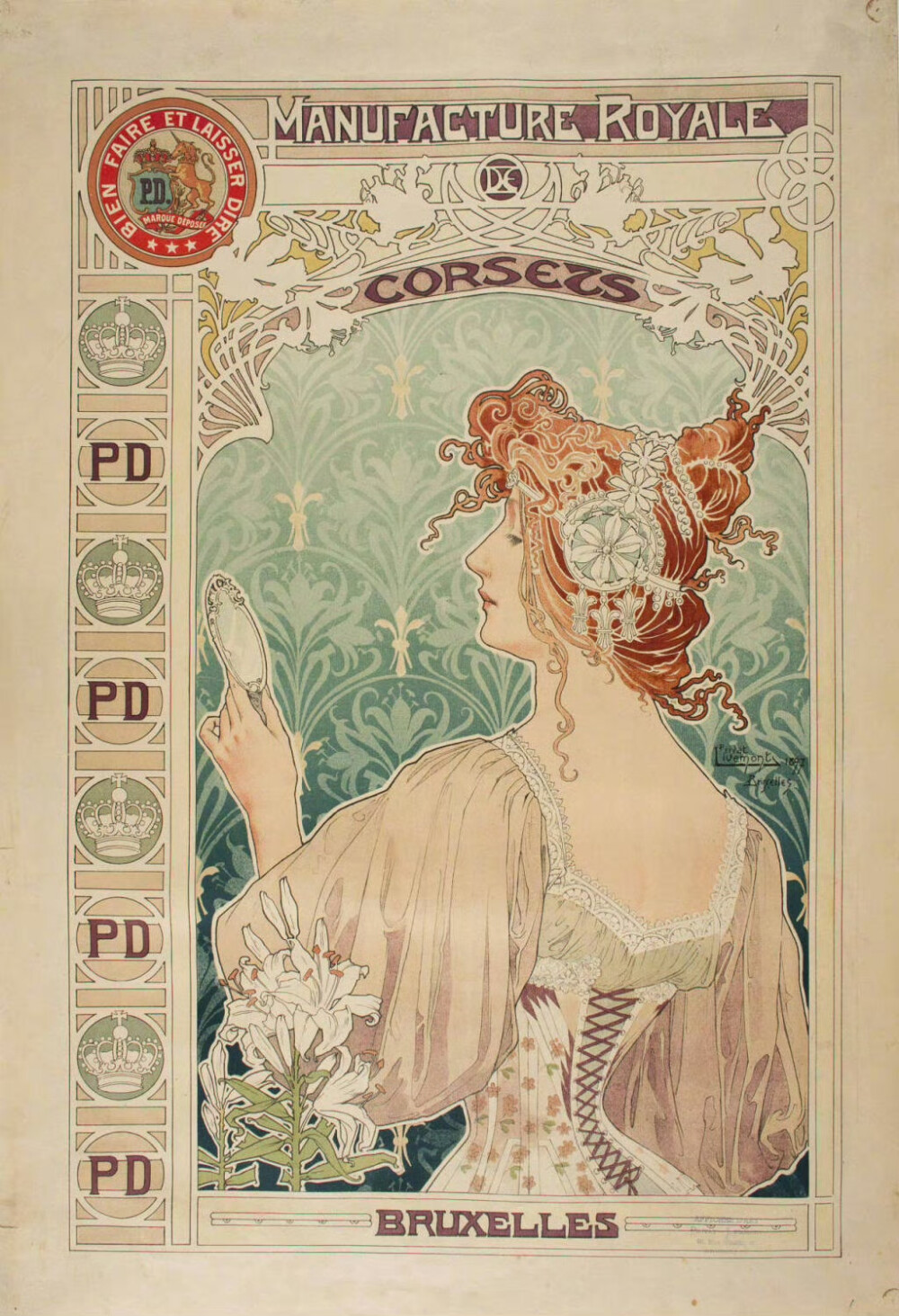 新艺术风格海报设计 ​​​ | 19世纪末 Henri Privat-Livemont ​​​