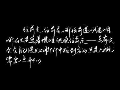 善书者自有风骨尽一身之力而颂之.