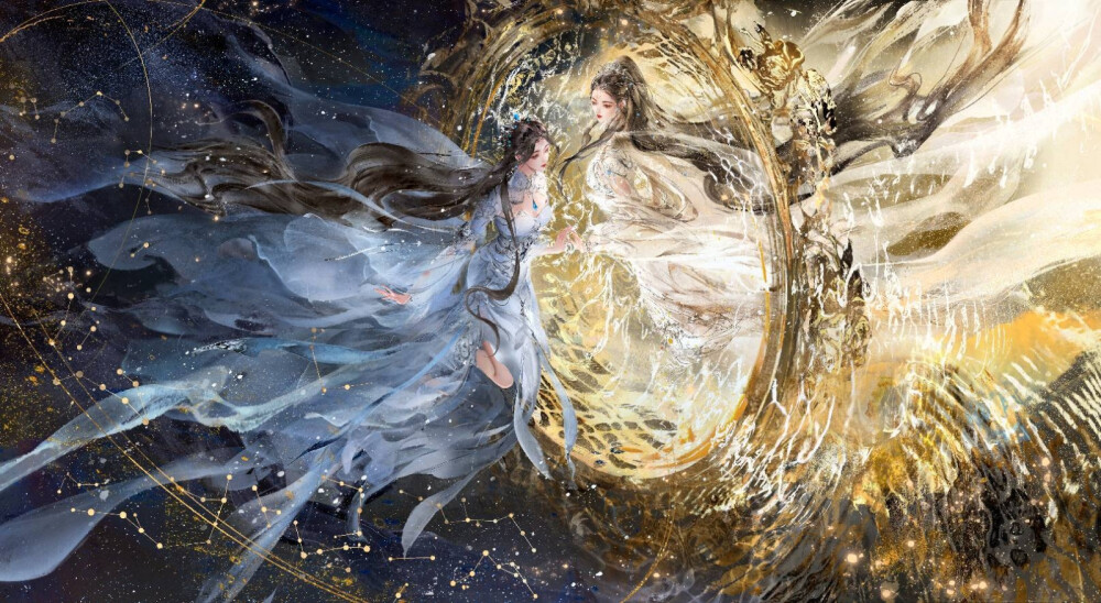 古风 插画
图源微博画师：长阳