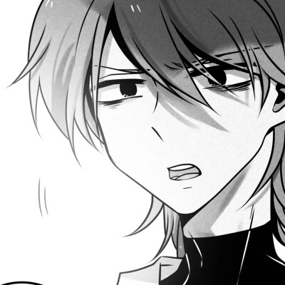 动漫 黑白另类男头