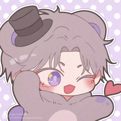 光与夜之恋Q版头像
画师：SugarCane本糖_