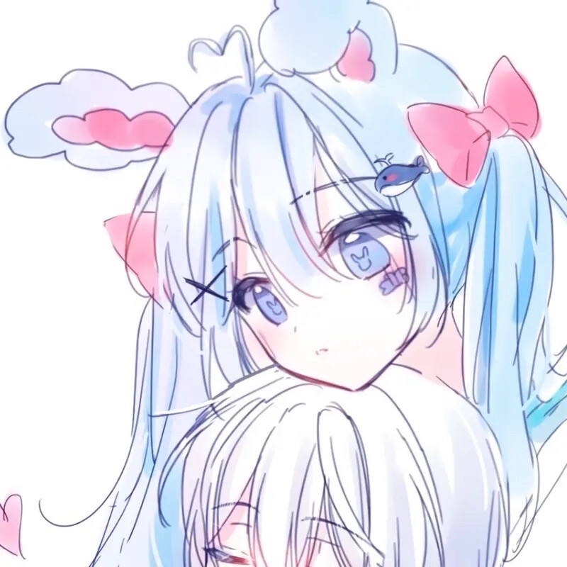 ΘvΘ情侣动慢头像_我&他_都可奈∽ - 高清图片，堆糖，美图壁纸兴趣社区