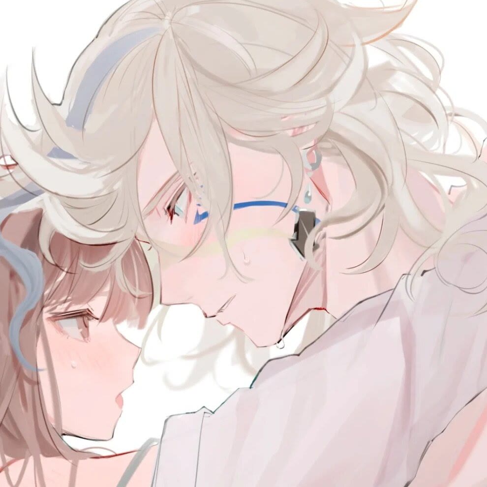 『再靠近一点就被亲到了』