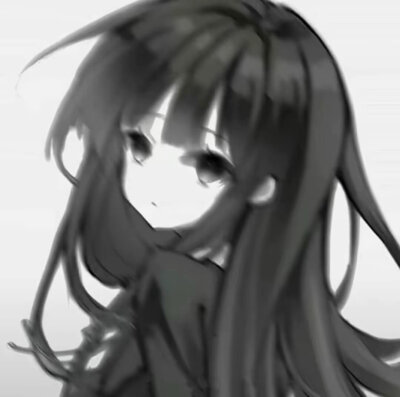 黑白女头