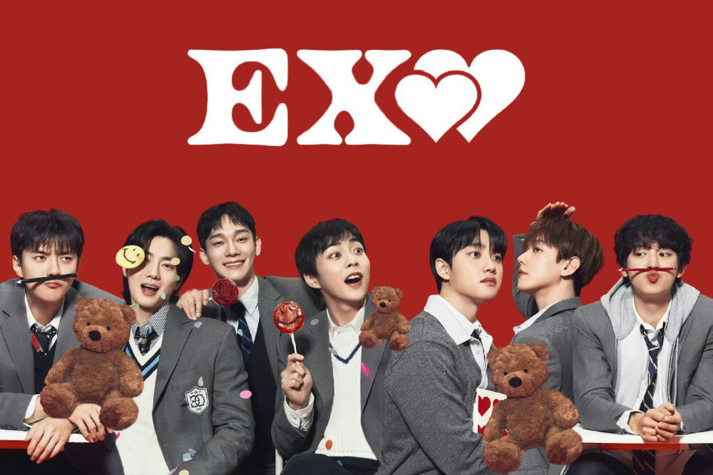 EXO壁纸
EXO小卡
EXO2024台历
cr：银河构图
