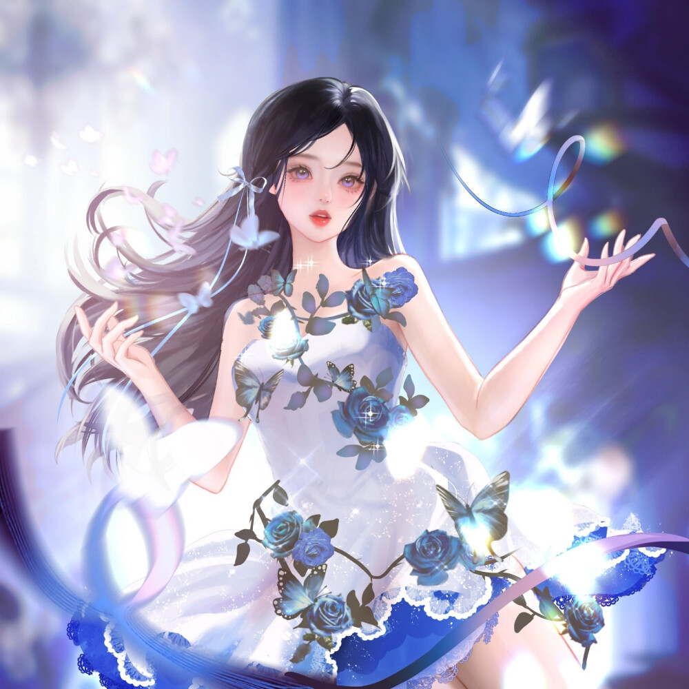 画师茶蛋，公开图，太美啦