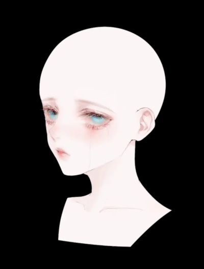 女生面部表情