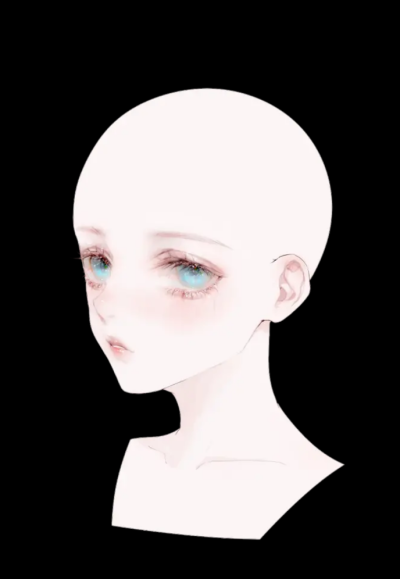 女生面部表情