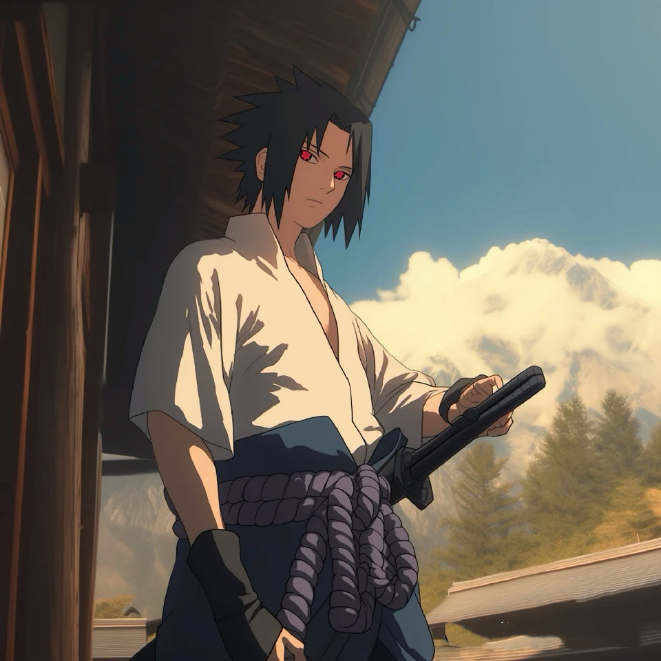 动漫头像宇智波佐助