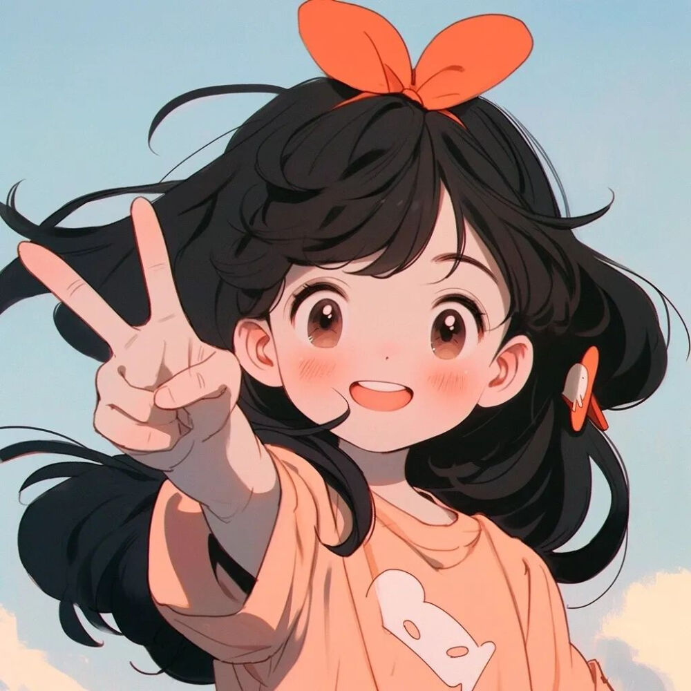 人物头像女生真人版可爱图片卡通(人物头像图片 女生真人 可爱漫画)