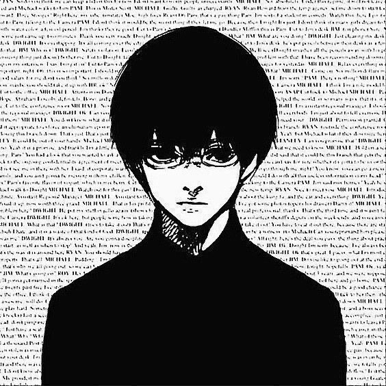 黑白漫画头像金木研
