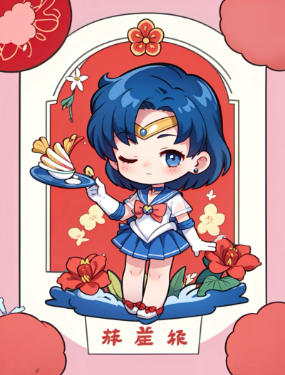 美少女战士。