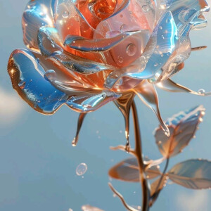 水晶玫瑰花 - 高清图片,堆糖,美图壁纸兴趣社区