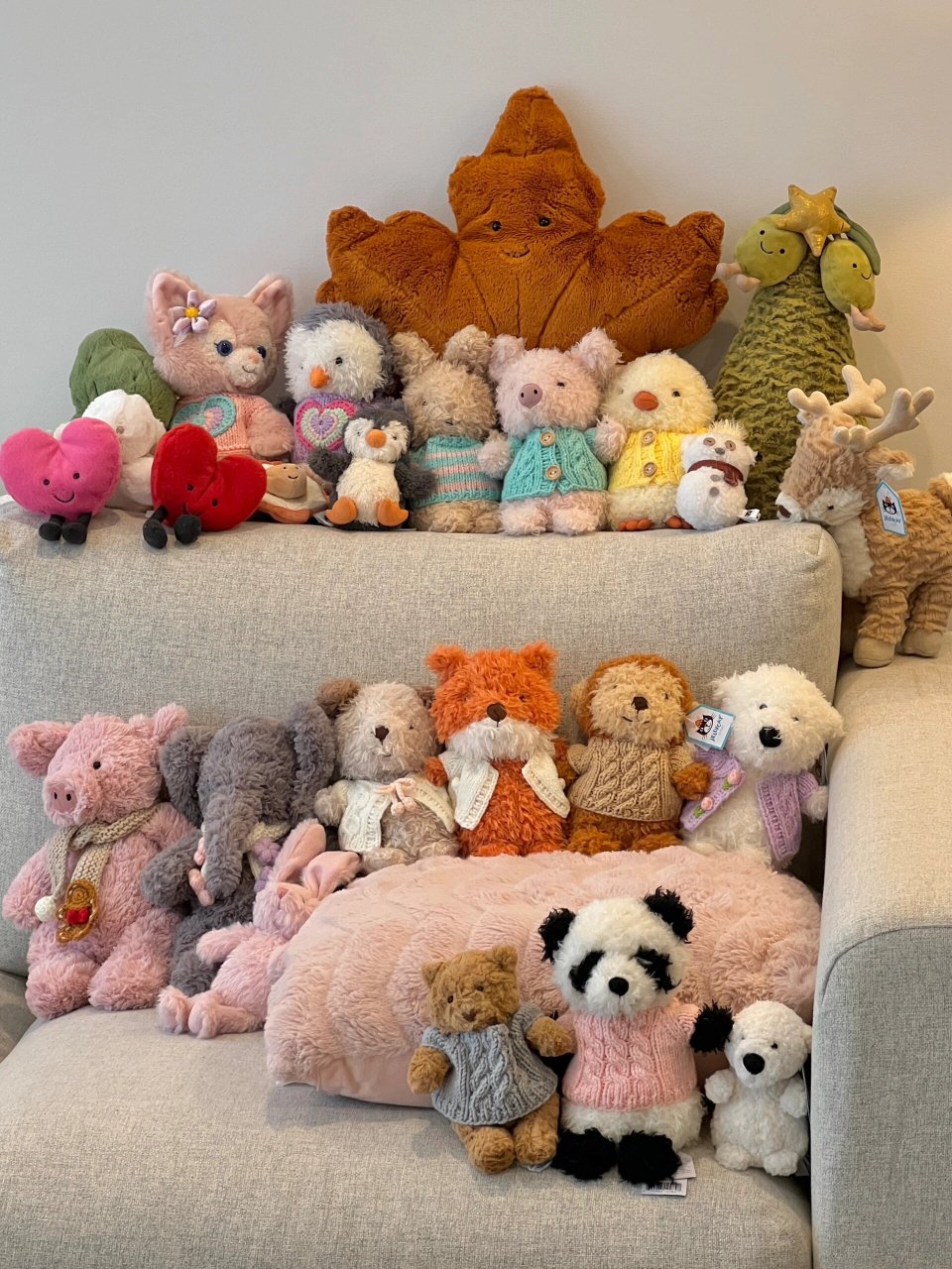 jellycat bunny size chart