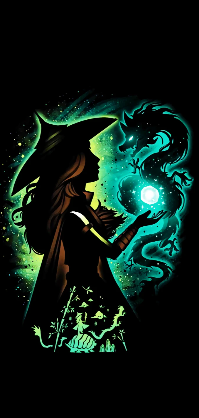 暗黑迪士尼发光壁纸