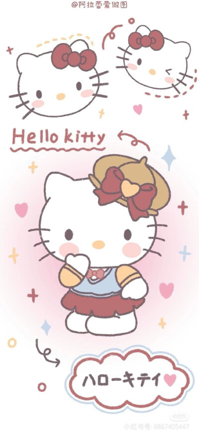 helloKitty手机壁纸