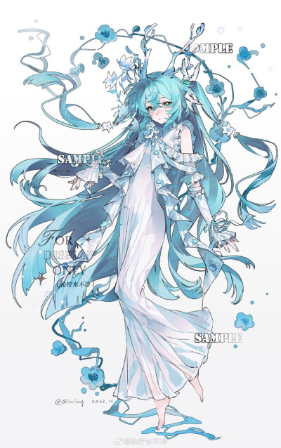 『插画素材』小裙子