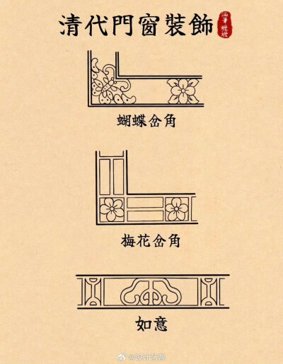 清代门窗装饰