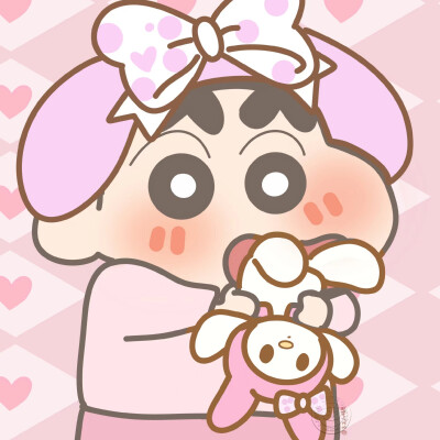 蜡笔小新情侣头像