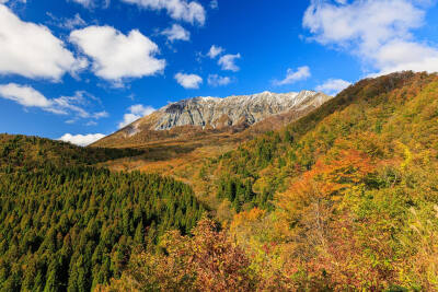 日本 鳥取県 日野郡江府町 伯耆大山 鍵掛峠展望台