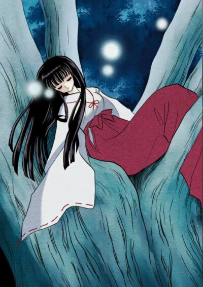 『犬夜叉』桔梗原画