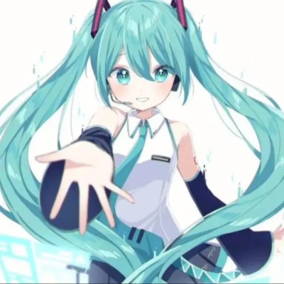 初音未来，还有背景图也可以自己搞