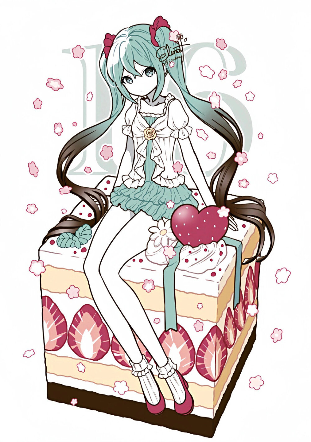 『插画素材』小裙子