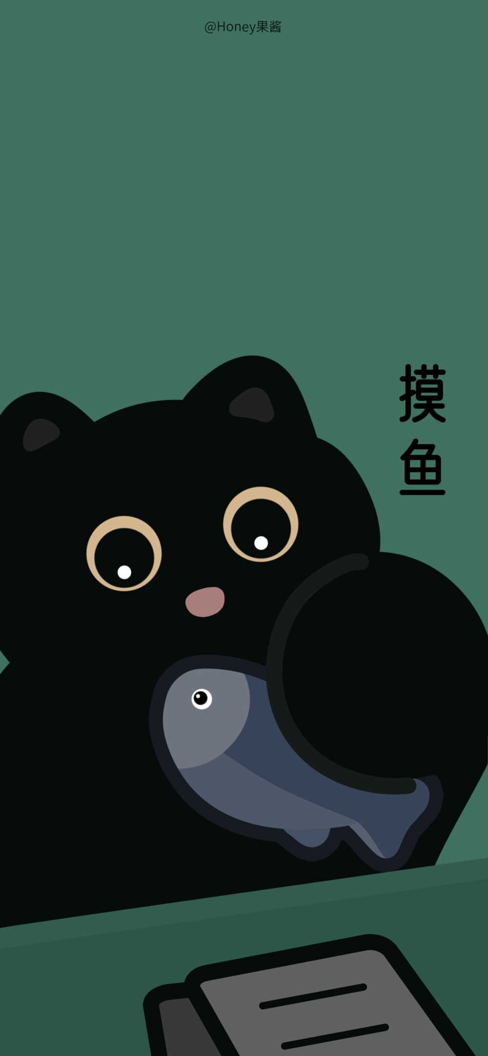 打工猫咪壁纸