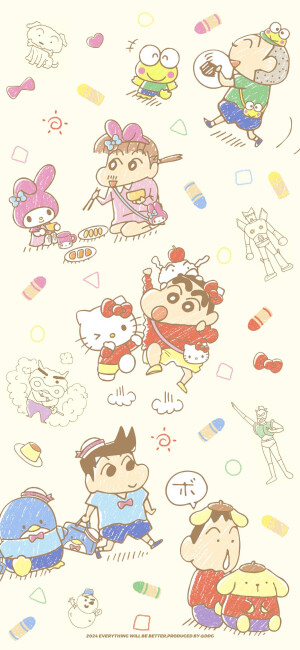 蜡笔小新
：咚咚拐