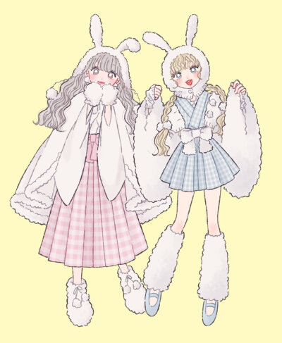 『插画素材』小裙子ớ ₃ờ