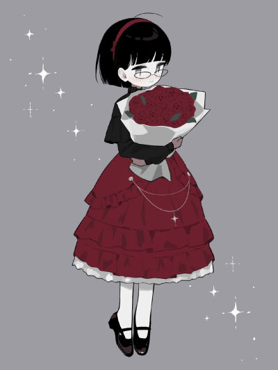 『插画素材』小裙子ớ ₃ờ