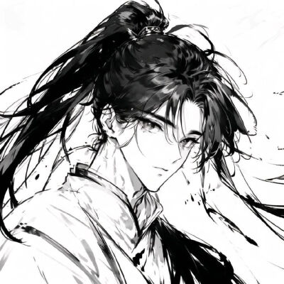 暗黑系古风男头