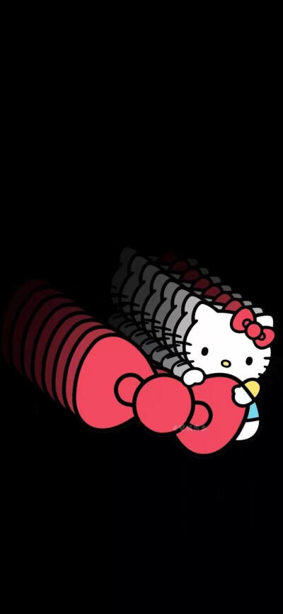 动漫渐变夜光壁纸鸭