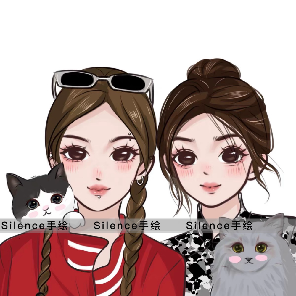 奶咖风手绘 / 头像合集