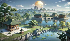 古风系列 背景图 图源花亦山心之月