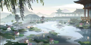 古风系列 背景图 图源花亦山心之月