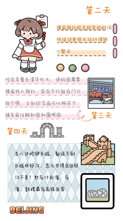 北京旅游计划