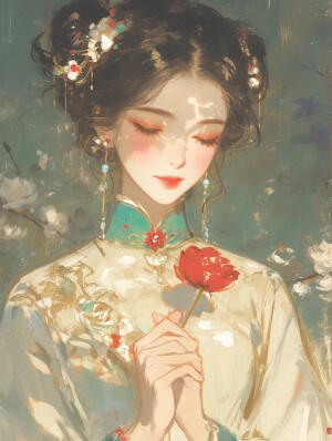 古风 | 堪爱独玫瑰