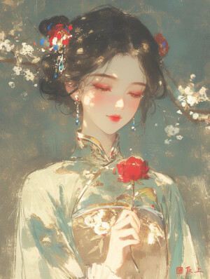 古风 | 堪爱独玫瑰