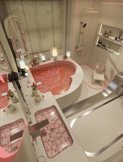 甜蜜浴室