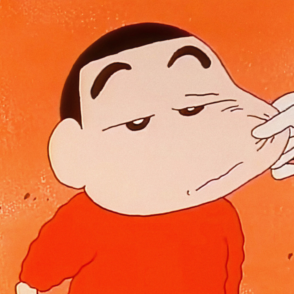 可爱搞怪动漫头像蜡笔小新头像