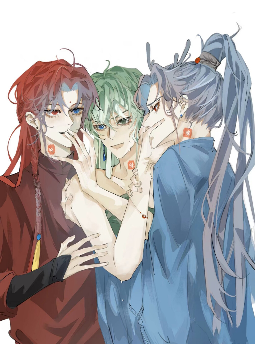 画师 vk味
侵删
"世界的尽头是什么"
"是大海吗?