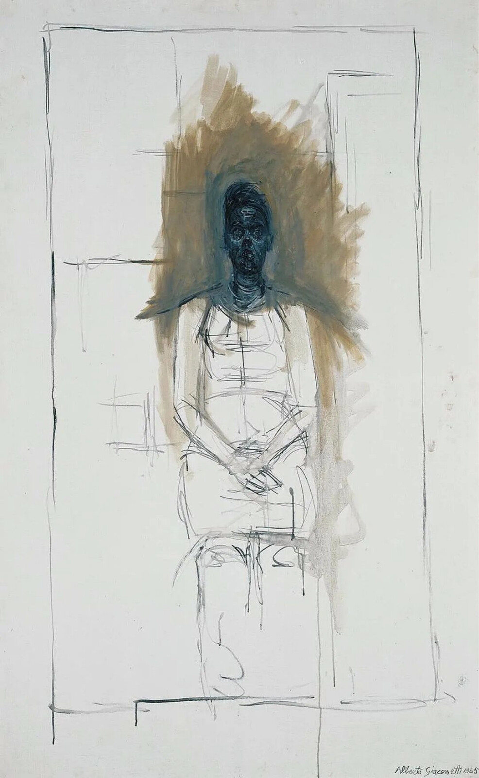 Caroline 130.2 × 81.3cm 布面油画 1965 80.9 × 65.5cm 布面油画 1954