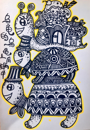 线描